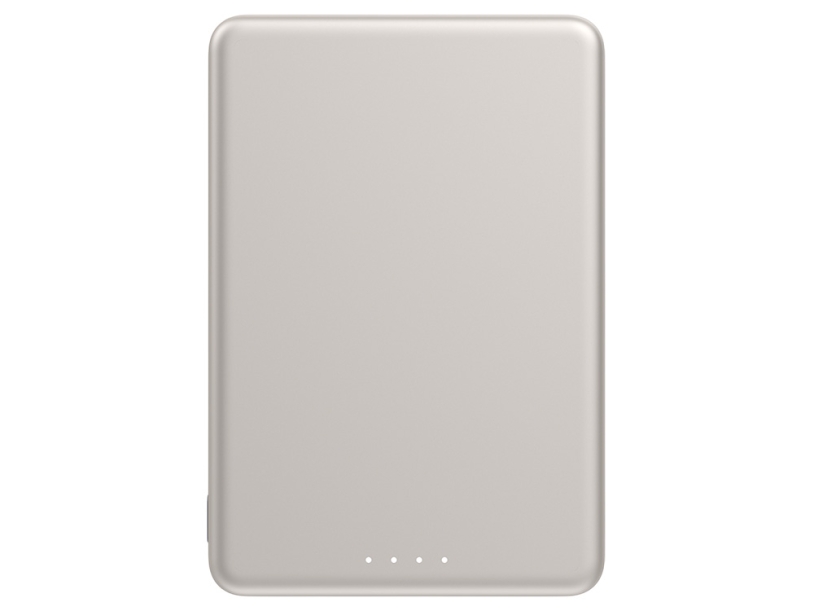 Внешний аккумулятор Xiaomi Super Slim Magnetic Power Bank, 5000 мАч (золотистый)  (Изображение 2)