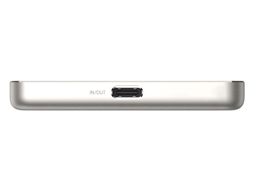 Внешний аккумулятор Xiaomi Super Slim Magnetic Power Bank, 5000 мАч (золотистый)  (Изображение 4)