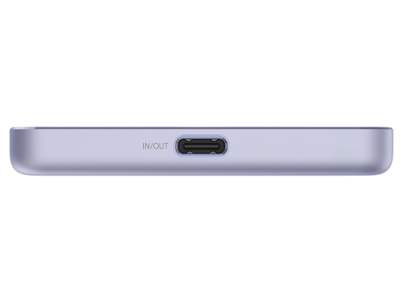 Внешний аккумулятор Xiaomi Super Slim Magnetic Power Bank, 5000 мАч (фиолетовый)  (Изображение 4)