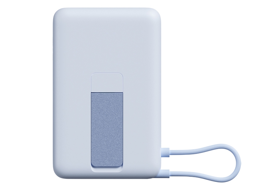 Внешний аккумулятор Xiaomi Magnetic Power Bank with Built-in Stand, 10000 мАч (синий)  (Изображение 2)