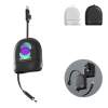Кабель Xoopar ICE-R с ретрактором 2 в 1, разъёмы USB-C и Lightning, 60 Вт (Изображение 5)