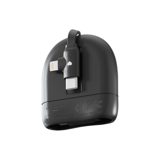 Кабель Xoopar ICE-R с ретрактором 2 в 1, разъёмы USB-C и Lightning, 60 Вт (Изображение 3)