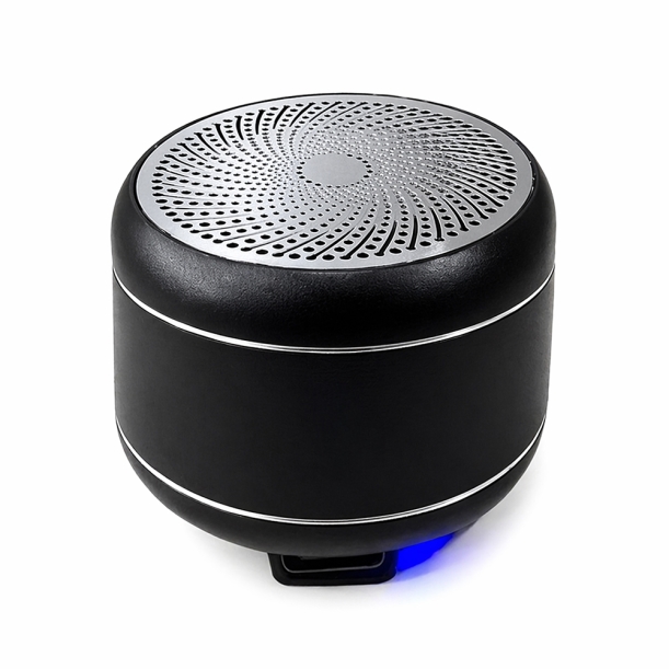Беспроводная Bluetooth колонка SoundDot 3W+ с металлическим корпусом, черный (Изображение 2)