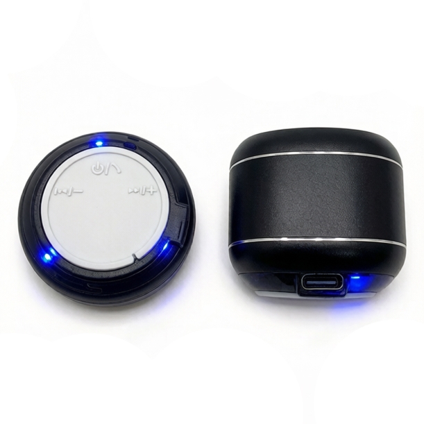 Беспроводная Bluetooth колонка SoundDot 3W+ с металлическим корпусом, черный (Изображение 3)