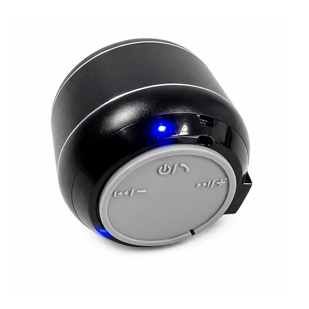 Беспроводная Bluetooth колонка SoundDot 3W+ с металлическим корпусом, черный (Изображение 4)