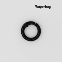 Карабин-кольцо Ring для обвеса, d=2см (черный)