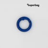 Карабин-кольцо Ring для обвеса, d=2см (синий) (Изображение 1)