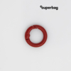 Карабин-кольцо Ring для обвеса, d=2см (красный) (Изображение 1)