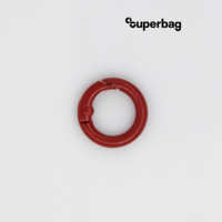 Карабин-кольцо Ring для обвеса, d=2см (красный)