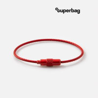 Тросик-кольцо Ring для обвеса, 15см (красный)