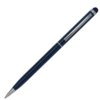 Ручка шариковая, СЛИМ СМАРТ, металл, синий/синий (Изображение 2)