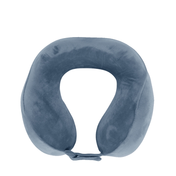 Подушка для путешествий MemoryFoam с эффектом памяти, синий (Изображение 1)