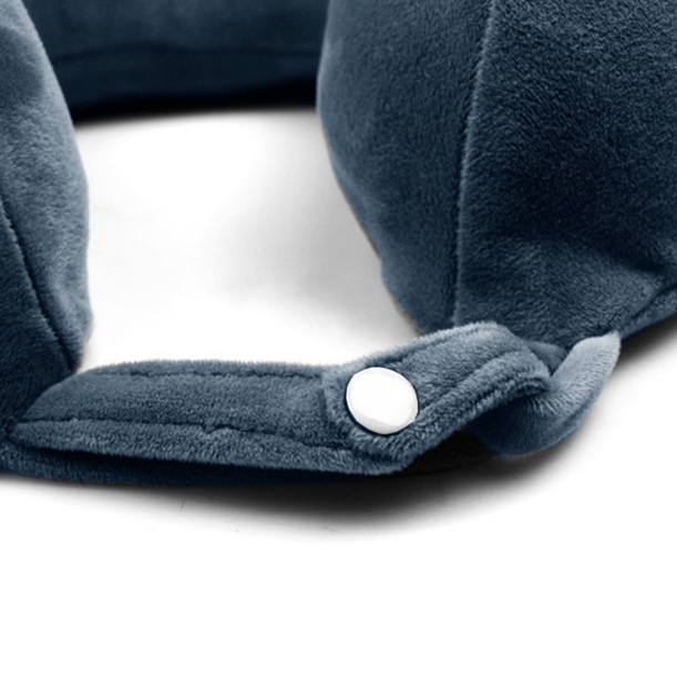 Подушка для путешествий MemoryFoam с эффектом памяти, синий (Изображение 2)