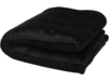 Двусторонний плед  Эшн из переработанной шерпы (черный)  (Изображение 1)