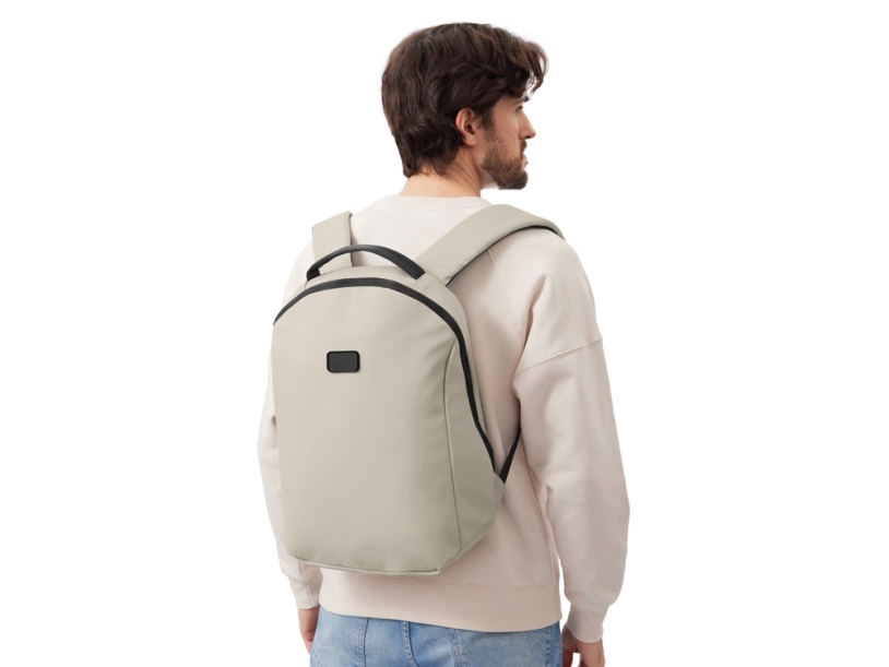 Рюкзак Sofit для ноутбука 14'' из экокожи (оливковый)  (Изображение 14)