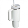 Термокружка Quencher H2.0 1180 с трубочкой, белая (Изображение 2)