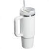 Термокружка Quencher H2.0 1180 с трубочкой, белая (Изображение 2)