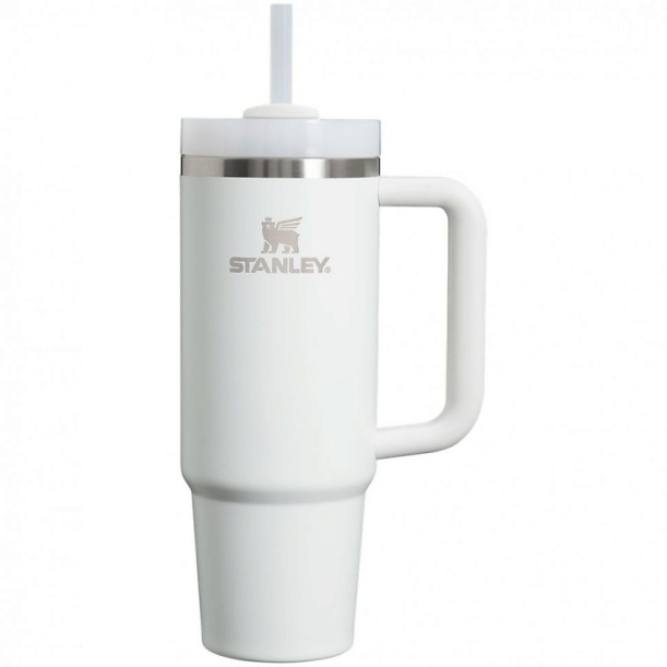 Термокружка Quencher H2.0 1180 с трубочкой, белая (Изображение 1)