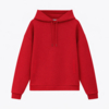 Худи релакс унисекс Баланс, с начесом, красный, размер 3XL/4XL (Изображение 1)