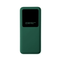 Внешний аккумулятор Kris soft touch 10000mAh (Тёмно-зелёный)
