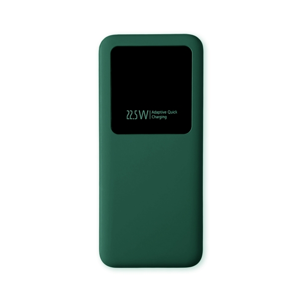 Внешний аккумулятор Kris soft touch 10000mAh (Тёмно-зелёный) (Изображение 1)