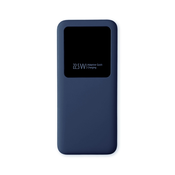 Внешний аккумулятор Kris soft touch 10000mAh (Тёмно-синий) (Изображение 1)