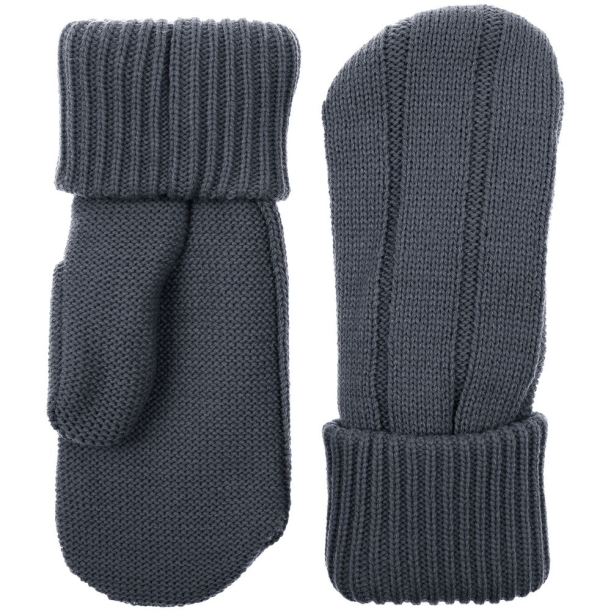 Варежки Knit Beat, темно-серые, размер L/XL (Изображение 1)
