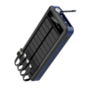 Внешний аккумулятор Xyron с солнечной панелью, 10000 mAh, синий (Изображение 2)
