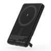 Внешний аккумулятор c беспроводной зарядкой Superb, 5000 mAh, черный (Изображение 1)