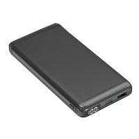 Внешний аккумулятор Orvex c быстрой зарядкой (до 22,5W), 10000 mAh, черный