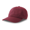 Бейсболка "DAD HAT-S", 6 клиньев, металлическая застежка, бордовый, 100% хлопок, 270 г/м2 (Изображение 1)