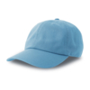 Бейсболка "DAD HAT-S", 6 клиньев, металлическая застежка, голубой, 100% хлопок, 270 г/м2 (Изображение 1)