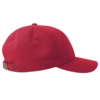 Бейсболка "DAD HAT-S", 6 клиньев, металлическая застежка, красный, 100% хлопок, 270 г/м2 (Изображение 7)