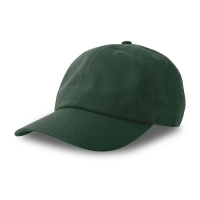 Бейсболка "DAD HAT-S", 6 клиньев, металлическая застежка, тёмно-зелёный, 100% хлопок, 270 г/м2