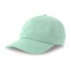 Бейсболка "DAD HAT-S", 6 клиньев, металлическая застежка, мятный, 100% хлопок, 270 г/м2 (Изображение 1)