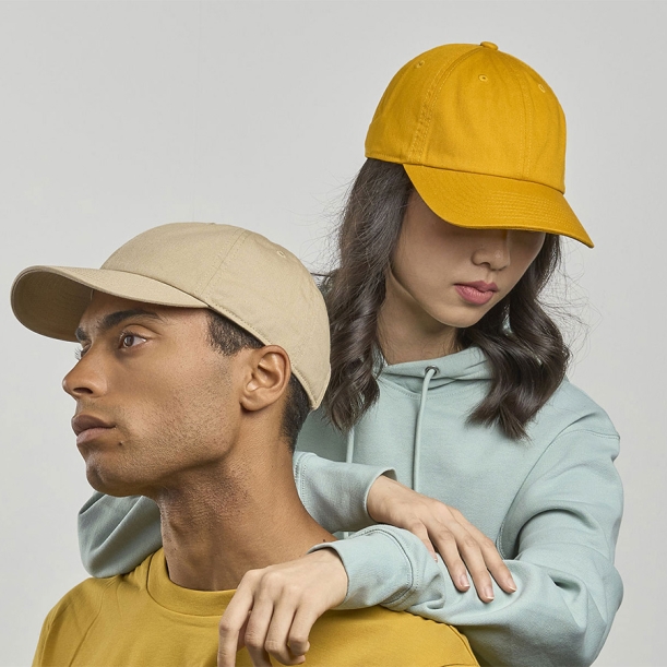 Бейсболка "DAD HAT-S", 6 клиньев, металлическая застежка, серый, 100% хлопок, 270 г/м2 (Изображение 4)