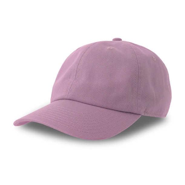 Бейсболка "DAD HAT-S", 6 клиньев, металлическая застежка, сиреневый, 100% хлопок, 270 г/м2 (Изображение 1)