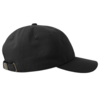 Бейсболка "DAD HAT-S", 6 клиньев, металлическая застежка, чёрный, 100% хлопок, 270 г/м2 (Изображение 7)