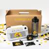 Набор подарочный Solution Everyday Kit Quattro Print Sample "Стройтрест" (мультитул, рулетка, ланч бокс, бутылка для воды), черный (Изображение 1)