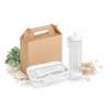Набор подарочный Solution Everyday Kit  Duo (бутылка для воды, ланчбокс), белый (Изображение 1)