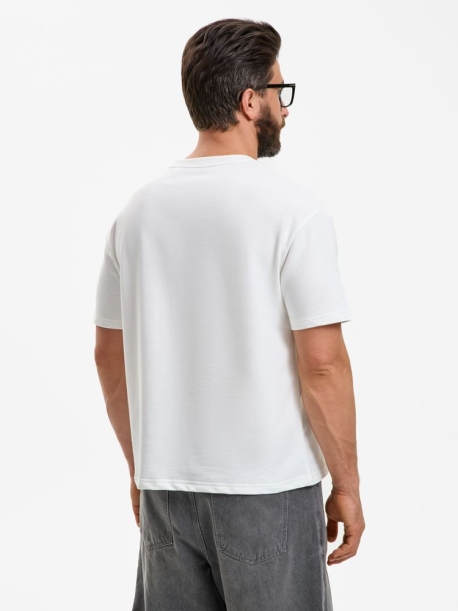 Футболка унисекс Durington, белая, размер 3XL/4XL (Изображение 6)
