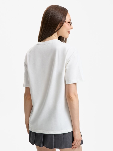 Футболка унисекс Durington, белая, размер 3XL/4XL (Изображение 10)