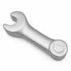 Антистресс Wrench, серебро (Изображение 1)