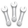 Антистресс Wrench, серебро (Изображение 6)