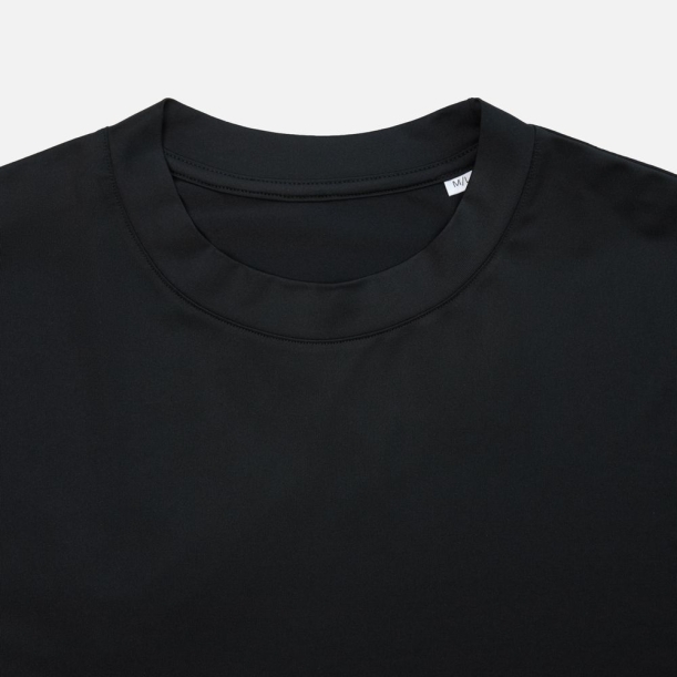 Футболка из бифлекса Morfiss, черная, размер XL/XXL (Изображение 4)