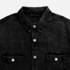 Куртка джинсовая O3, черная, размер 3XL/4XL (Изображение 6)