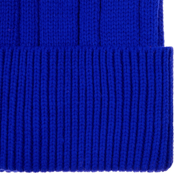 Шапка Knit Beat, синяя (Изображение 3)