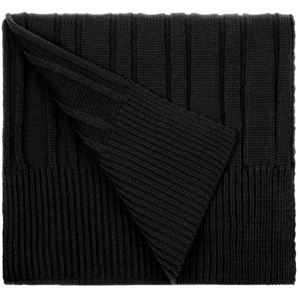 Шарф Knit Beat, черный (Изображение 1)