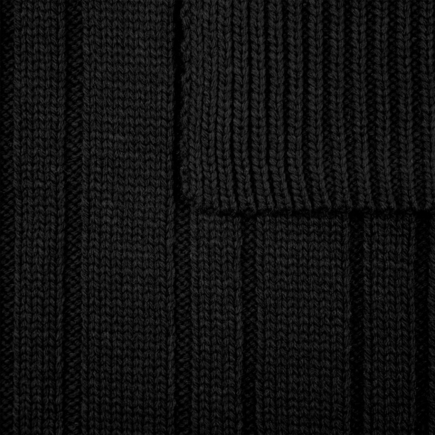 Шарф Knit Beat, черный (Изображение 4)