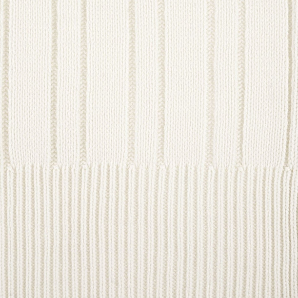 Шарф Knit Beat, белый (молочный) (Изображение 3)